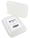 Seifenprofis - Glycerinseife Transparent 1kg (SLS+SCS-frei) - Rohseife Seifenbasis 100% vegan zum Seife gießen