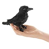 Folkmanis 2698 Mini Rabe Fingerpuppe