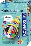 Kosmos 657987 Kaleidoskop, Selbst Bauen und staunen, Experimentier-und Bastel-Set mit Spiegeln, Licht und strahlenden Farben, Wieder befüllbar, Mitbringexperiment zu Optik, Für Kinder ab 6-8 Jahre