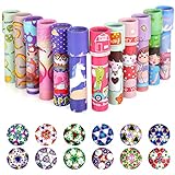 AUAUY 12 PCS Klassisches Kaleidoskope, Vintage Retro-Kaleidoskope Lernspielzeug für Kindergeburtstag, Neujahr, Weihnachten, Vorratsfüller, Taschenfüller, Schule, Klassenzimmer, Preise(Zufällige Farbe)