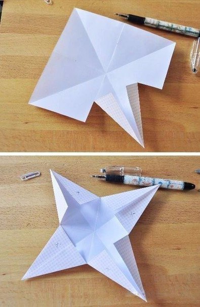 3D Papiersterne falten - Anleitung-dekoking-com-3