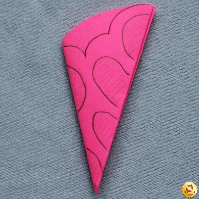 Schneeflocken aus Papier basteln- Anleitung-dekoking-com-14