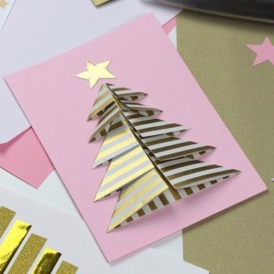 Weihnachtskarten selbst basteln - Anleitung-dekoking-com