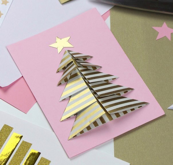Weihnachtskarten selbst basteln - Anleitung-dekoking-com