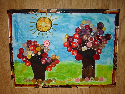 bilder-mit-knoepfen-mit-kindern-machen-dekoking-com