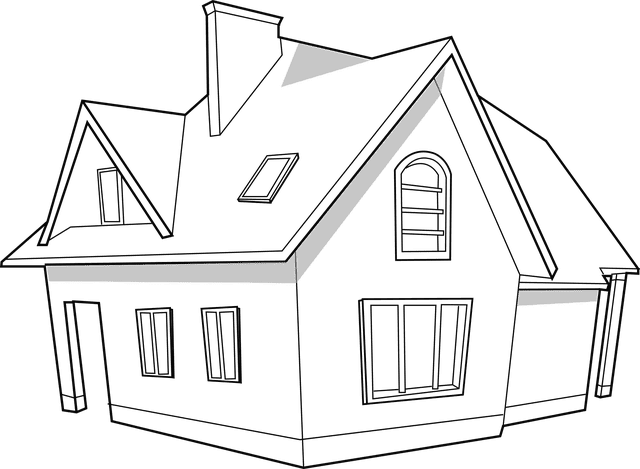 haus aus papier basteln vorlagen 7