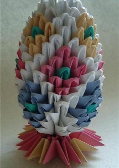 Modulares Origami Osterei