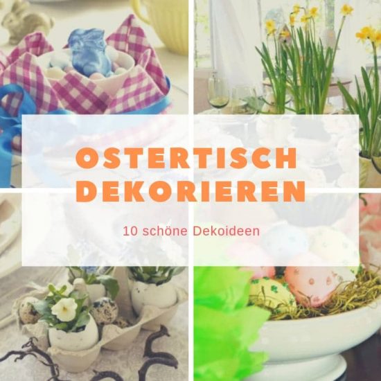 Ostertisch selbst dekorieren