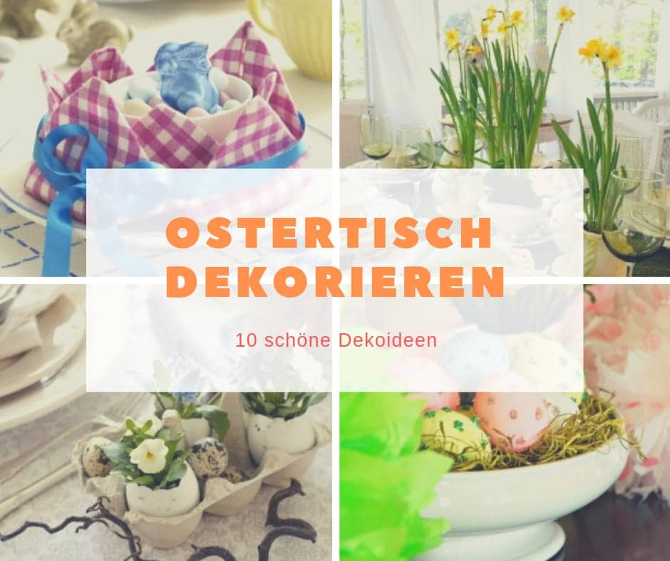 Ostertisch selbst dekorieren