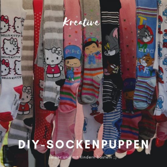 Sockenpuppen basteln