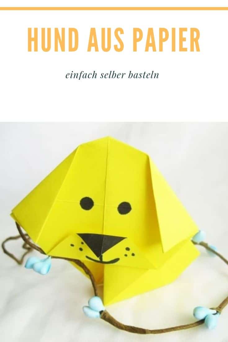 Hund aus Papier