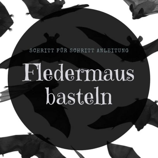 Fledermaus-basteln