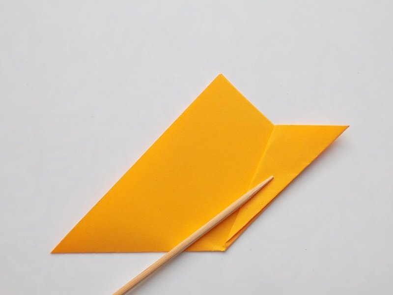 Schnecke aus Papier selber falten