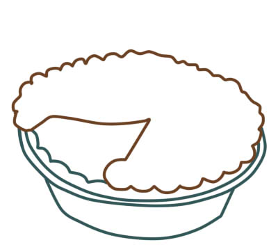 Kuchen selber zeichnen