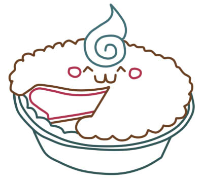Kuchen zeichnen Schritt für Schritt