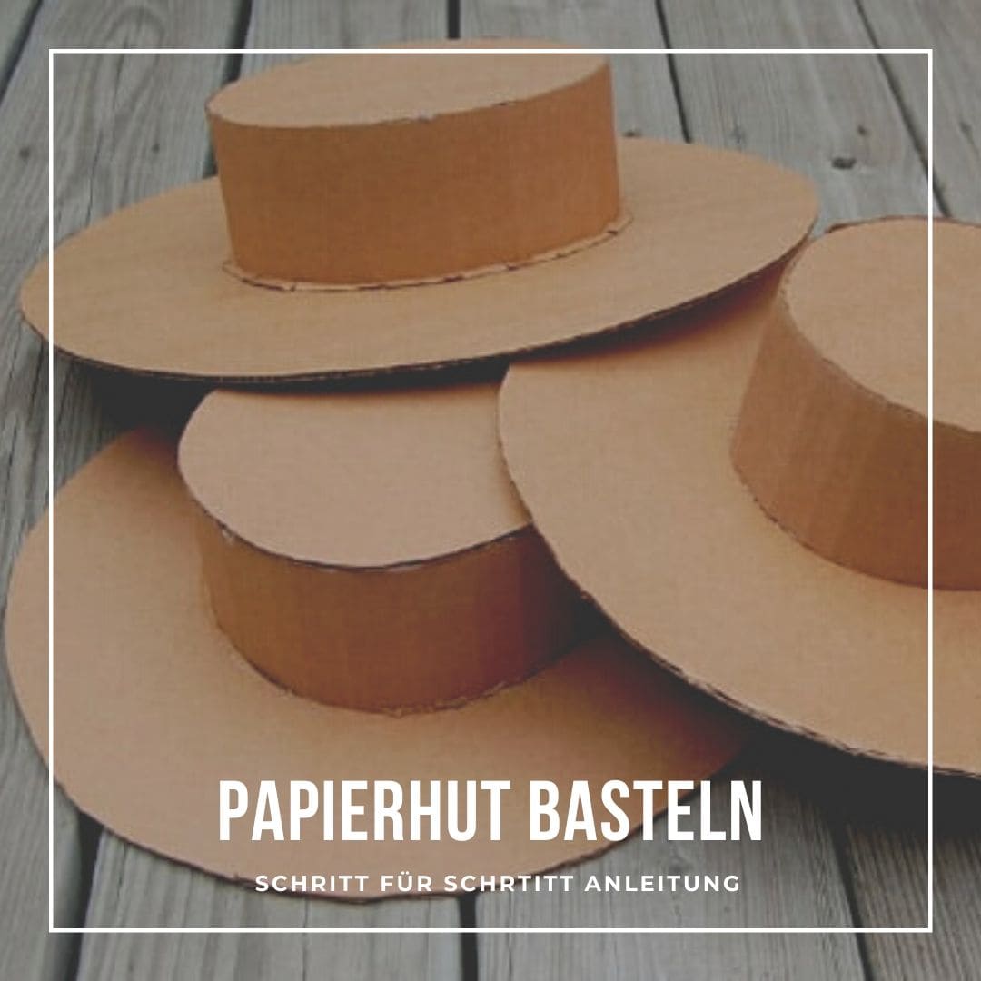 Papierhut basteln 1
