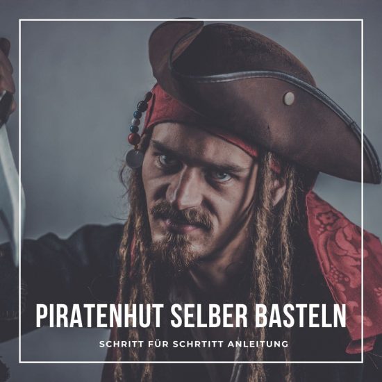 Piratenhut einfach selber basteln