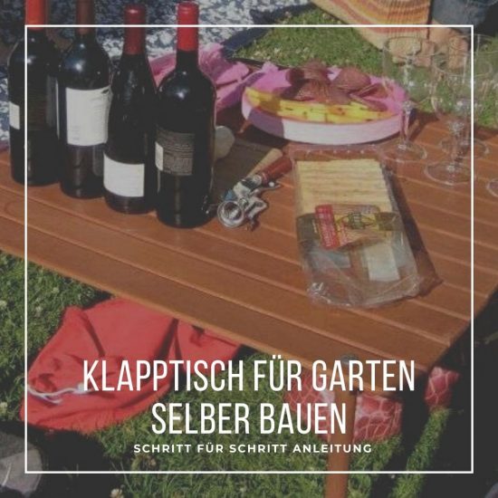 Klapptisch für Garten