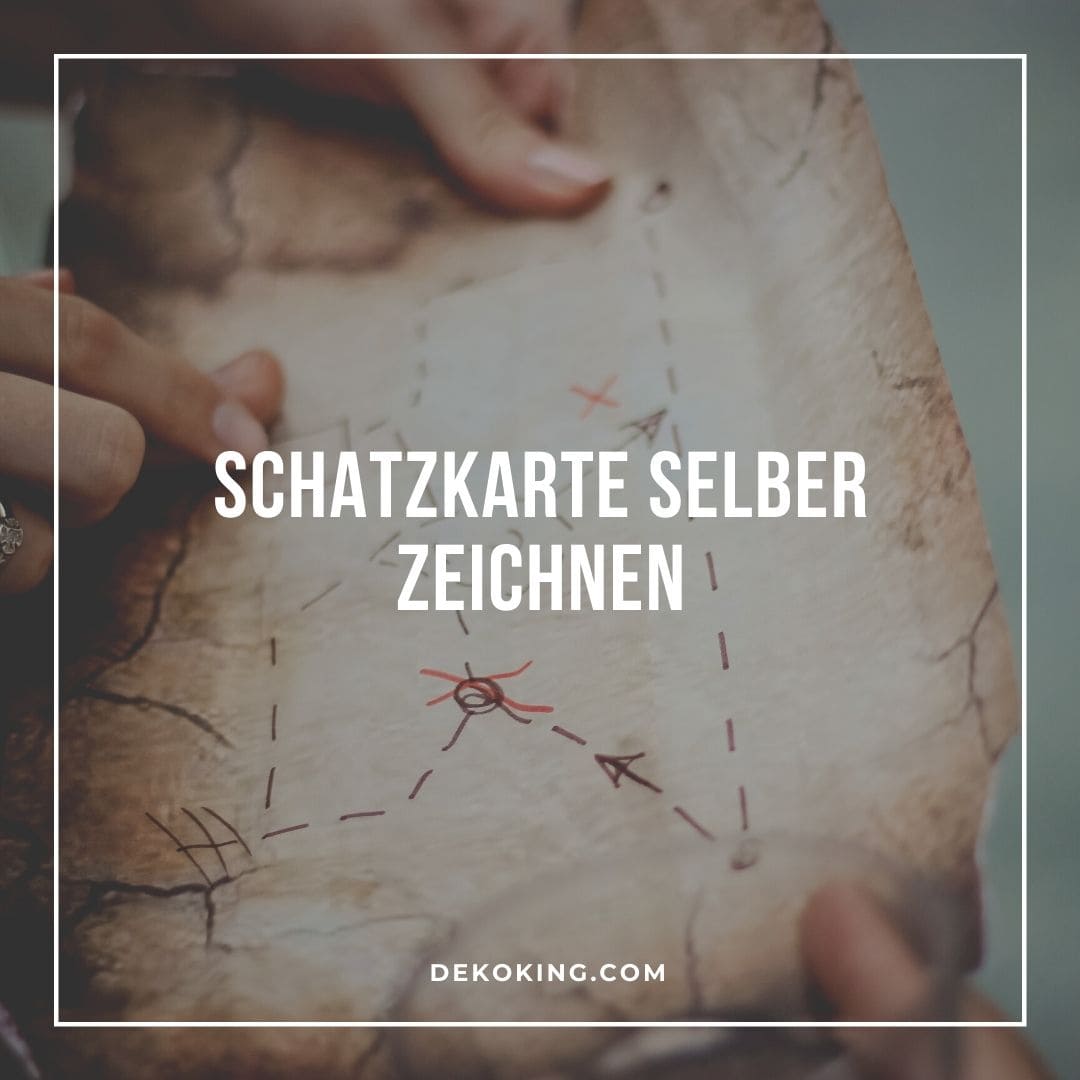 Schatzkarte selber zeichnen