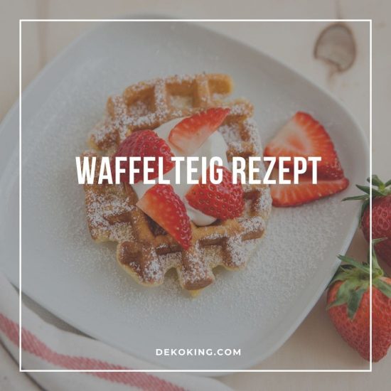 Waffelteig selber machen