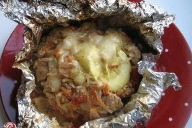 Knochen-Rindfleisch-Kessel zum Mittagessen