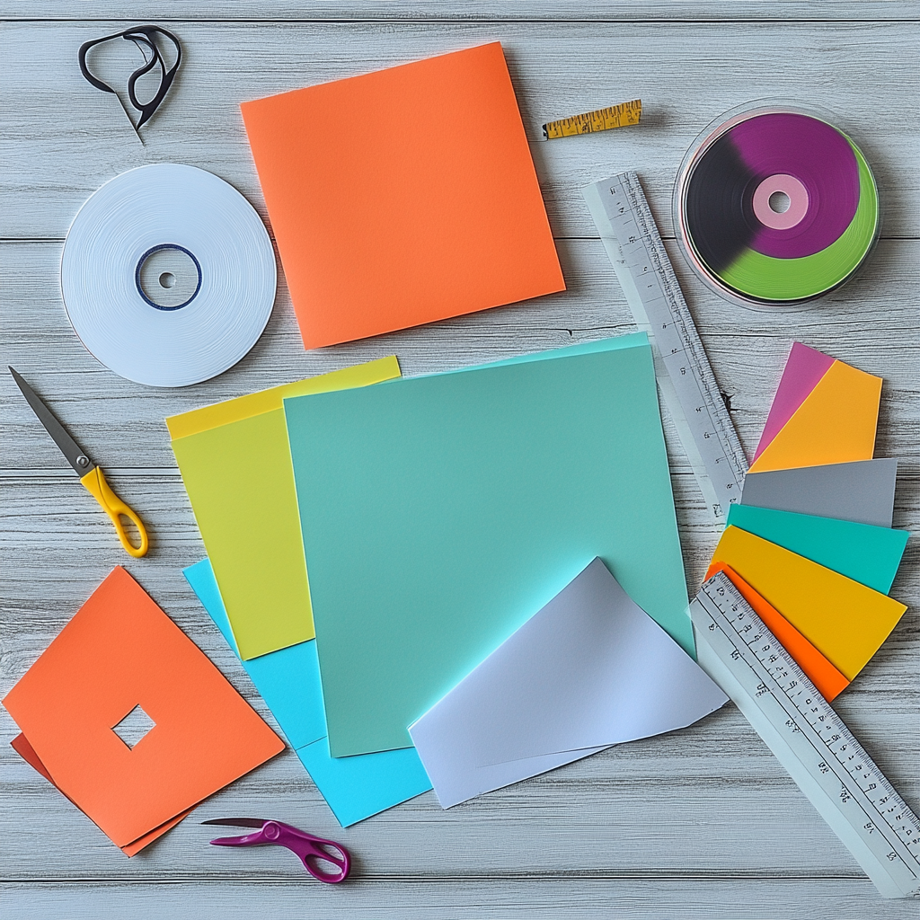 CD-Hülle aus Papier falten: Praktische DIY-Idee DekoKing