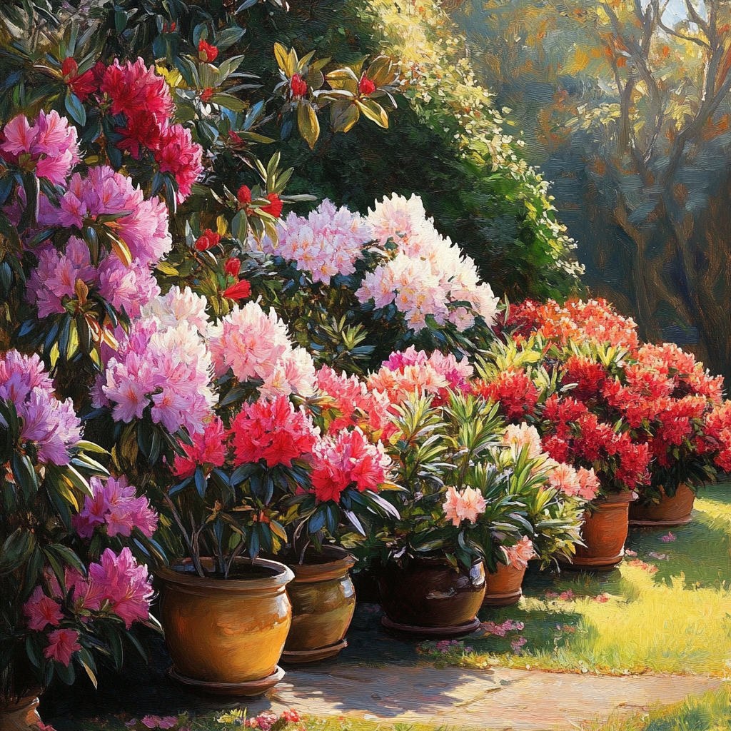 Rhododendron garten oder kuebel DekoKing